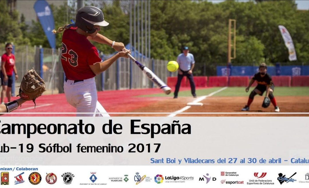 Campeonato de España Sófbol Femenino Sub19. Viladecans y Sant Boi. 27-30 abril