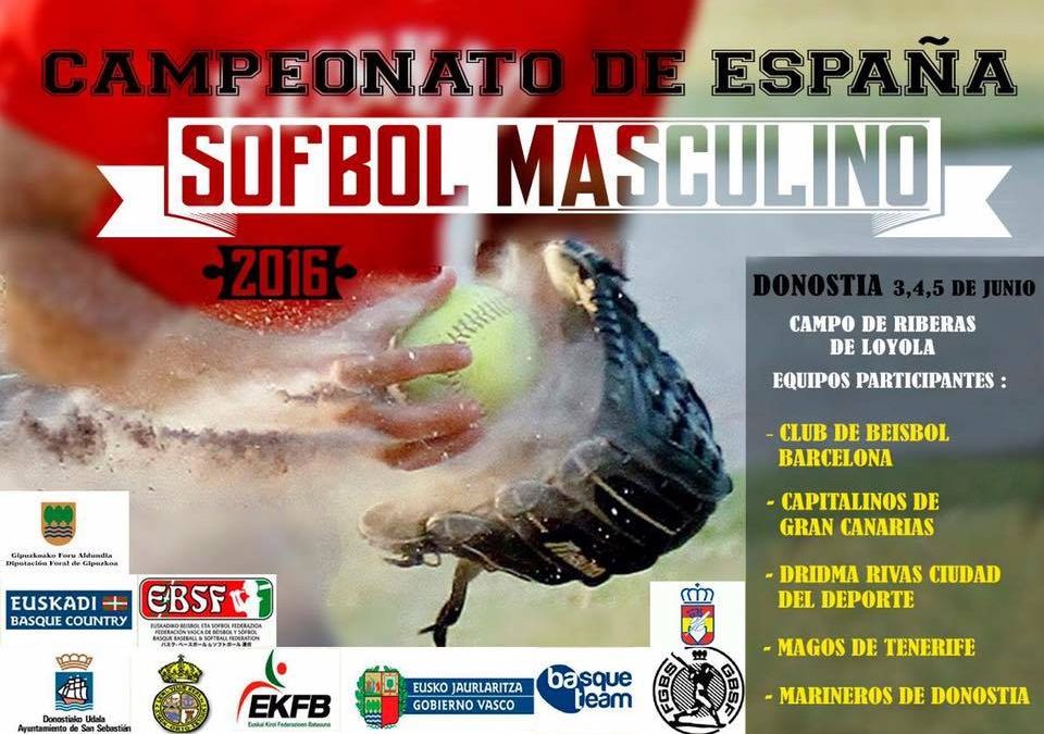 Campeonato de España de Sófbol Masculino 2016